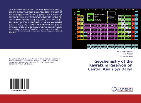 Geochemistry of the Kayrakum Reservoir on Central Asias Syr Darya