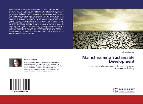 Mainstreaming Sustainable Development: From the analysis of power to the critique of ideological fantasy