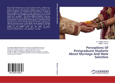 Perceptions Of Postgraduate Students About Marriage And Mate Selection