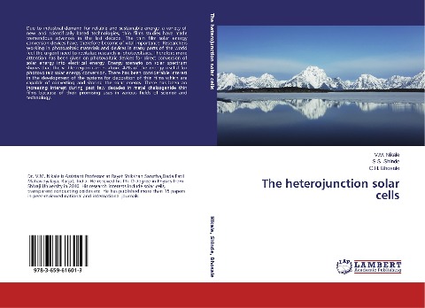 The heterojunction solar cells
