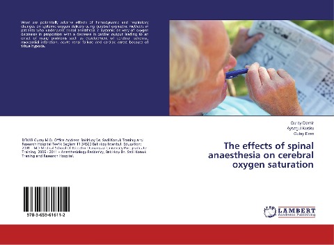 The effects of spinal anaesthesia on cerebral oxygen saturation