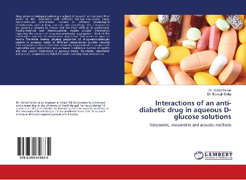Interactions of an anti-diabetic drug in aqueous D-glucose solutions: Volumetric, viscometric and acoustic methods
