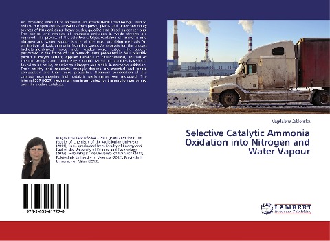 Selective Catalytic Ammonia Oxidation into Nitrogen and Water Vapour