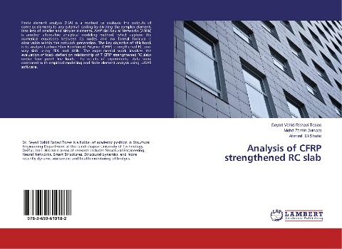Analysis of CFRP strengthened RC slab