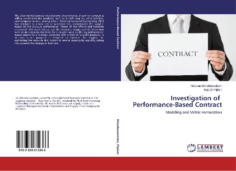 Investigation of Performance-Based Contract: Modeling and Metric Formulation