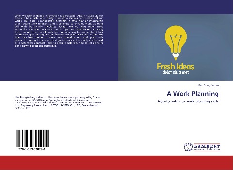 A Work Planning: How to enhance work planning skills