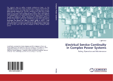 Electrical Service Continuity in Complex Power Systems: Safety, Operation and Maintenance