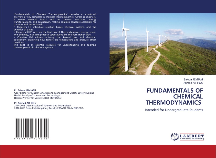 FUNDAMENTALS OF CHEMICAL THERMODYNAMICS: Intended for Undergraduate Students