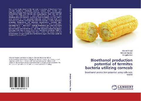 Bioethanol production potential of termites bacteria utilizing corncob: bioethanol production potential using cellulosic waste