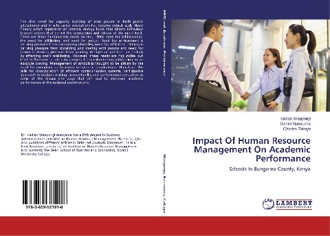 Impact Of Human Resource Management On Academic Performance: Schools In Bungoma County, Kenya