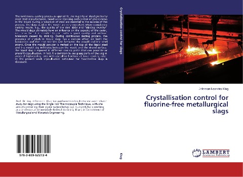 Crystallisation control for fluorine-free metallurgical slags