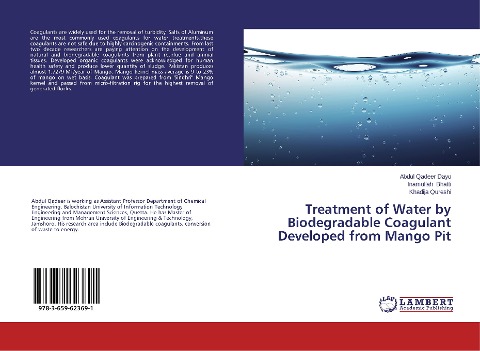 Treatment of Water by Biodegradable Coagulant Developed from Mango Pit