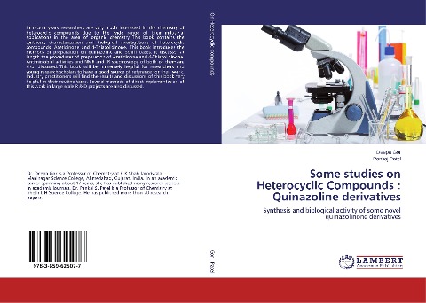 Some studies on Heterocyclic Compounds : Quinazoline derivatives: Synthesis and biological activity of some novel quinazolinone derivatives