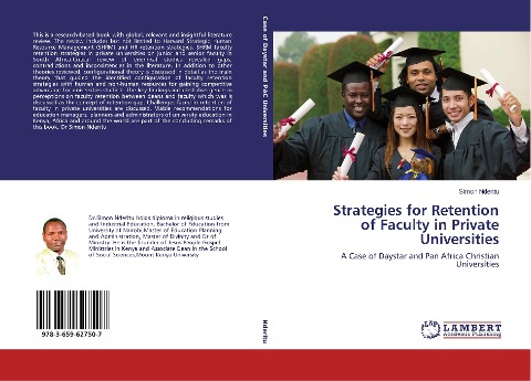 Strategies for Retention of Faculty in Private Universities: A Case of Daystar and Pan Africa Christian Universities