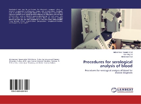 Procedures for serological analysis of blood: Procedures for serological analysis of blood for disease diagnosis