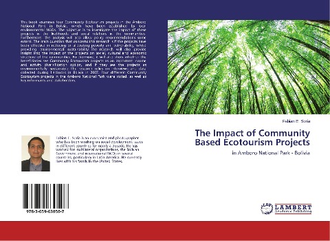 The Impact of Community Based Ecotourism Projects: in Amboro National Park - Bolivia