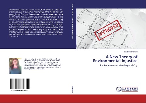 A New Theory of Environmental Injustice: Studies in an Australian Regional City