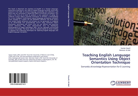 Teaching English Language Semantics Using Object Orientation Technique: Semantics Knowledge Representation for E-Learning
