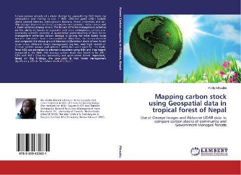 Mapping carbon stock using Geospatial data in tropical forest of Nepal: Use of Geoeye images and Airborne LiDAR data to compare carbon stocks of community and Government Managed forests