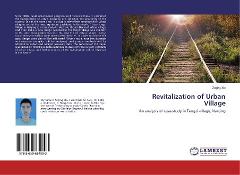 Revitalization of Urban Village: An analysis of case-study in Tengzi village, Nanjing