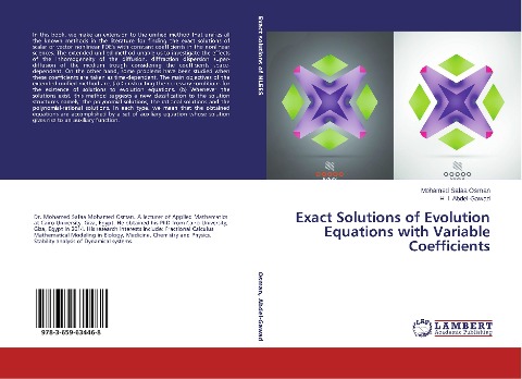 Exact Solutions of Evolution Equations with Variable Coefficients
