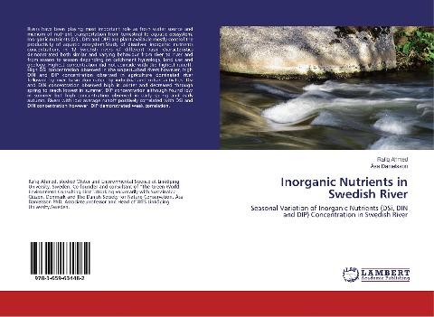 Inorganic Nutrients in Swedish River: Seasonal Variation of Inorganic Nutrients (DSi, DIN and DIP) Concentration in Swedish River