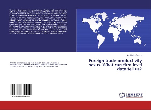 Foreign trade-productivity nexus. What can firm-level data tell us?