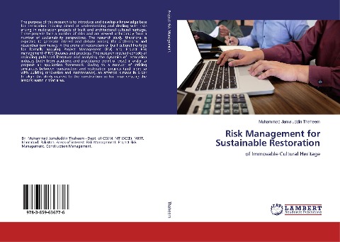Risk Management for Sustainable Restoration: of Immovable Cultural Heritage