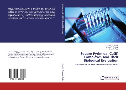 Square Pyrimidal Cu(II) Complexes And Their Biological Evaluation: Antibacterial, Artificial Nuclease and Sod Mimics