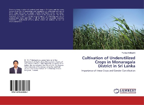 Cultivation of Underutilized Crops in Monaragala District in Sri Lanka: Importance of these Crops and Gender Contribution