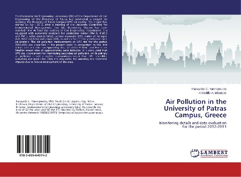 Air Pollution in the University of Patras Campus, Greece: Monitoring details and data evaluation for the period 2012-2013