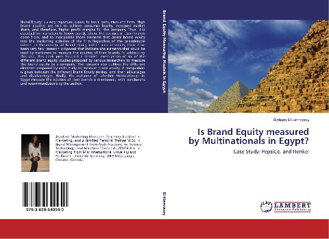 Is Brand Equity measured by Multinationals in Egypt?: Case Study: PepsiCo. and Henkel
