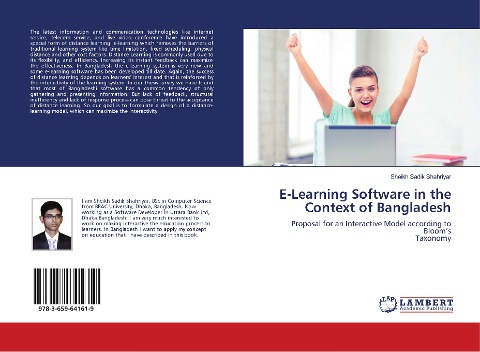E-Learning Software in the Context of Bangladesh: Proposal for an Interactive Model according to Bloom's Taxonomy