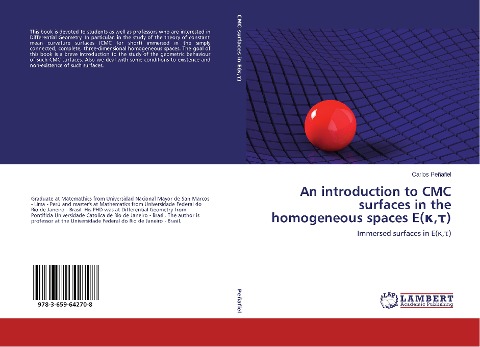 An introduction to CMC surfaces in the homogeneous spaces E(¿,¿): Immersed surfaces in E(¿,¿)