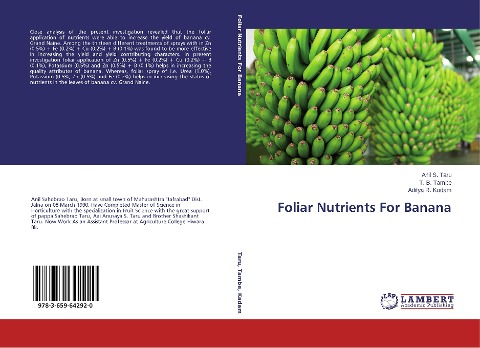 Foliar Nutrients For Banana