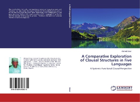 A Comparative Exploration of Clausal Structures in Five Languages: A Systemic Functional Clausal Perspective