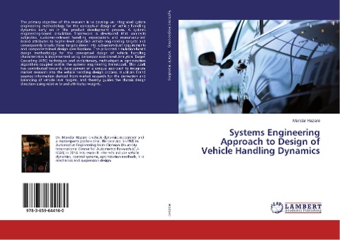 Systems Engineering Approach to Design of Vehicle Handling Dynamics