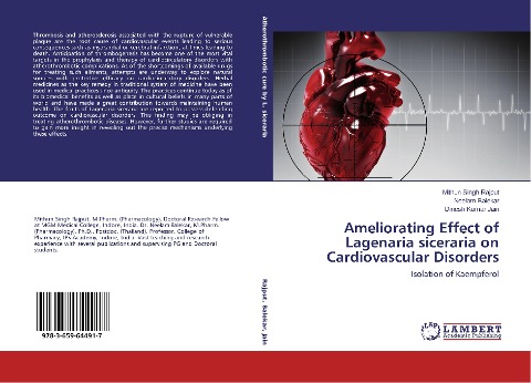 Ameliorating Effect of Lagenaria siceraria on Cardiovascular Disorders: Isolation of Kaempferol