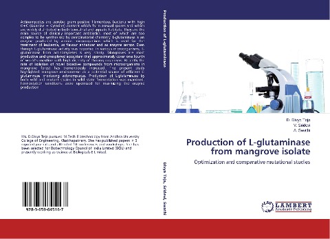 Production of L-glutaminase from mangrove isolate: Optimization and comparative mutational studies