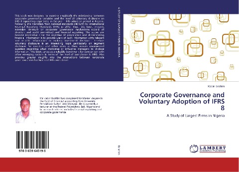 Corporate Governance and Voluntary Adoption of IFRS 8: A Study of Largest Firms in Nigeria