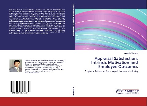 Appraisal Satisfaction, Intrinsic Motivation and Employee Outcomes: Empirical Evidences from Nepali Insurance Industry