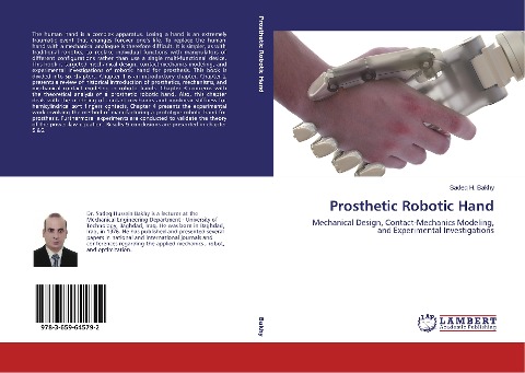 Prosthetic Robotic Hand: Mechanical Design, Contact-Mechanics Modeling, and Experimental Investigations