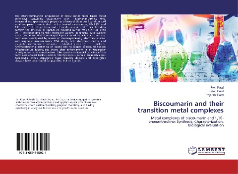 Biscoumarin and their transition metal complexes: Metal complexes of biscoumarin and 1,10-phenanthroline: Synthesis, Characterization, Biological evaluation