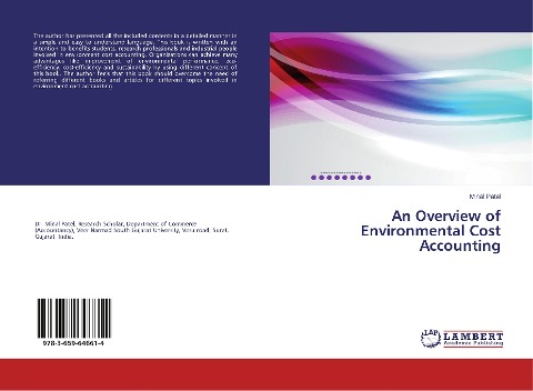 An Overview of Environmental Cost Accounting