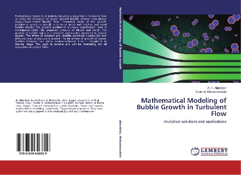 Mathematical Modeling of Bubble Growth in Turbulent Flow: Analytical solutions and applications