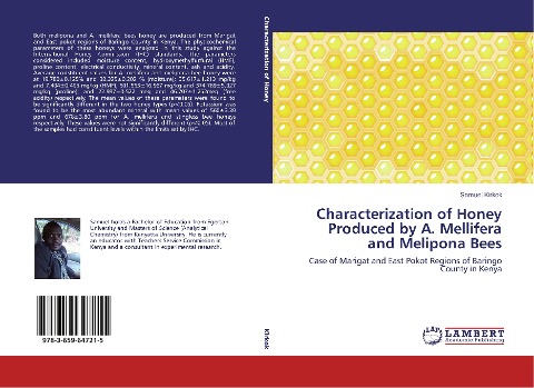 Characterization of Honey Produced by A. Mellifera and Melipona Bees: Case of Marigat and East Pokot Regions of Baringo County in Kenya