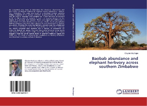 Baobab abundance and elephant herbvory across southern Zimbabwe