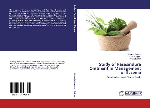 Study of Rasasindura Ointment in Management of Eczema: Standardization & Clinical Study