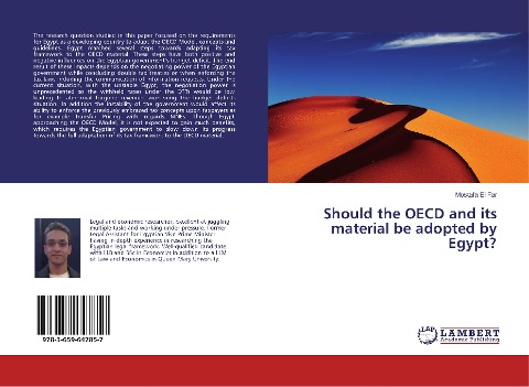 Should the OECD and its material be adopted by Egypt?