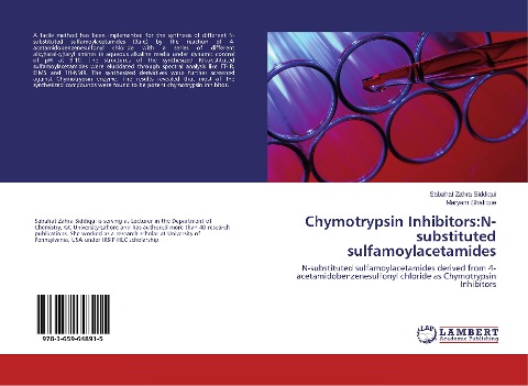 Chymotrypsin Inhibitors:N-substituted sulfamoylacetamides: N-substituted sulfamoylacetamides derived from 4-acetamidobenzenesulfonyl chloride as Chymotrypsin Inhibitors